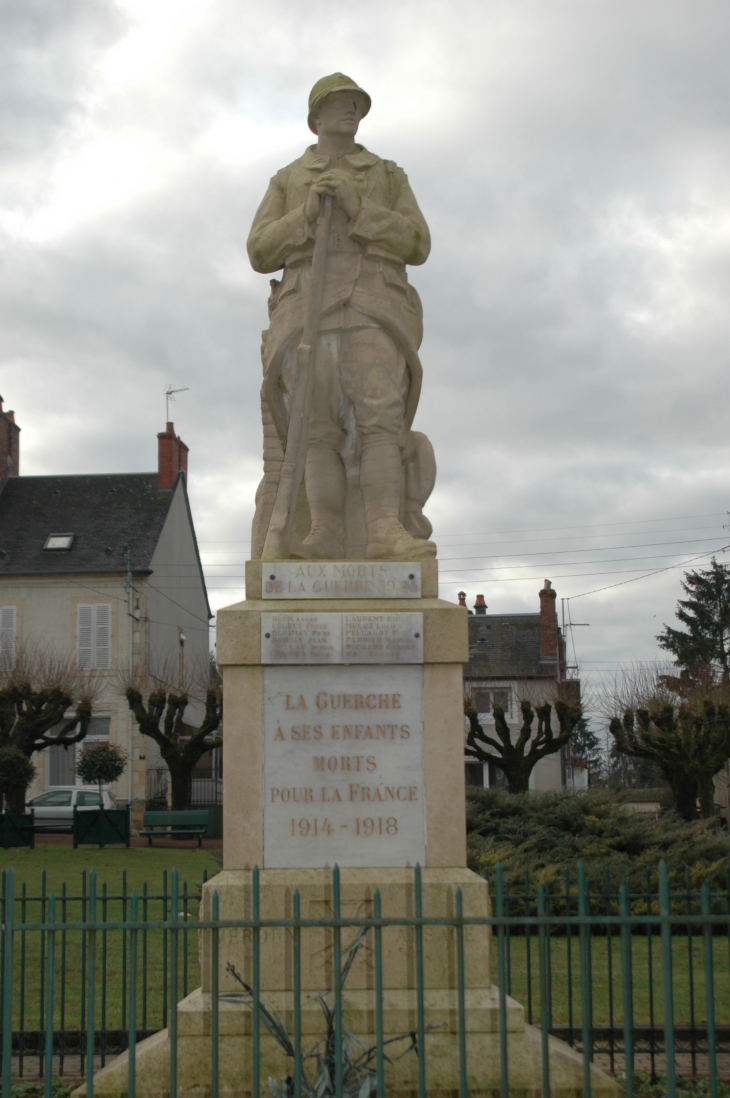 Monument aux Morts pour la France - La Guerche-sur-l'Aubois