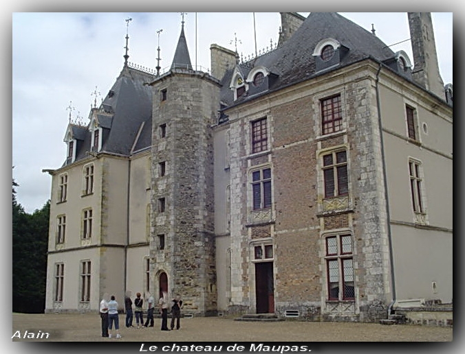 Le chateau de Maupas. - Morogues