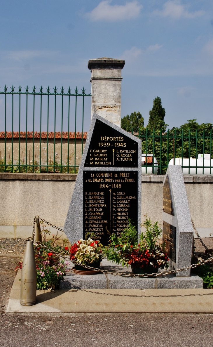 Monument aux Morts - Précy