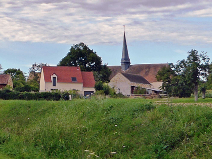 Vue sur le village - Saint-Martin-des-Champs