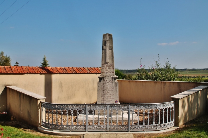 Monument aux Morts - Sainte-Gemme-en-Sancerrois