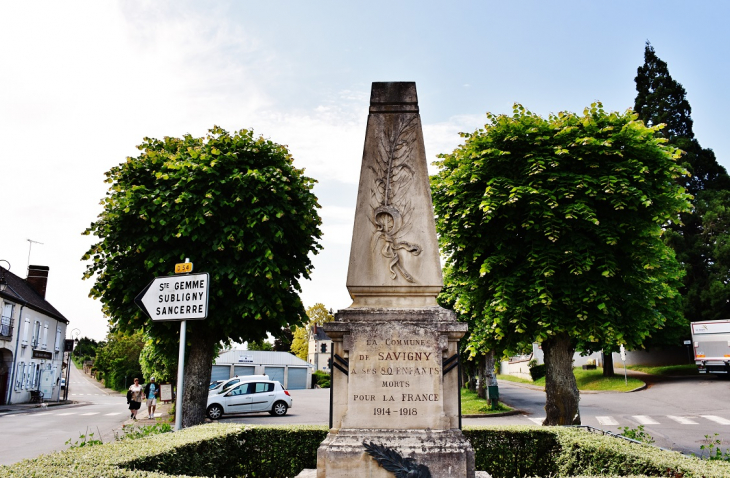 Monument-aux-Morts - Savigny-en-Sancerre