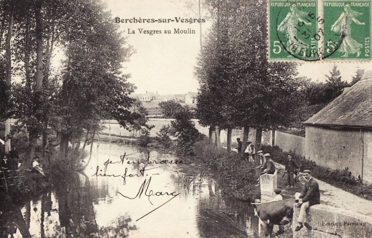 La Vesgre au Moulin - Berchères-sur-Vesgre