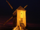 superbe moulin à vent de Beauce en bois, en état de fonctionnement moulin appelé 