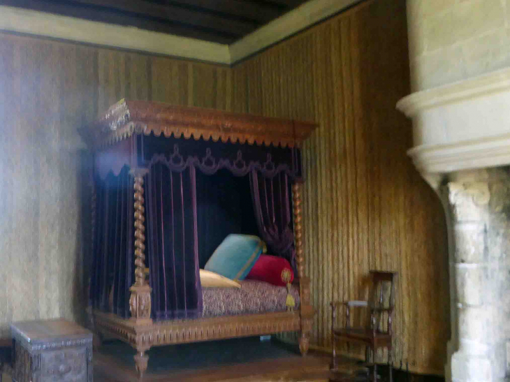 Le château : la chambre Renaissance - Azay-le-Rideau