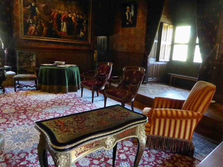 Le château : le salon Biencourt - Azay-le-Rideau