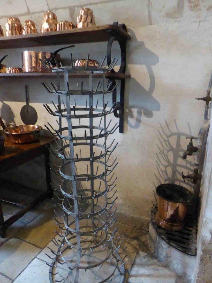 Le château de Chenonceau : les cuisines - Chenonceaux
