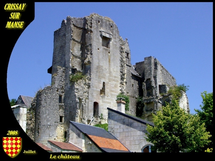 Le château - Crissay-sur-Manse