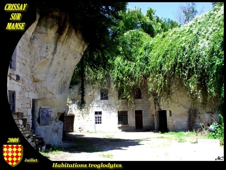 Habitations Troglodytes - Crissay-sur-Manse