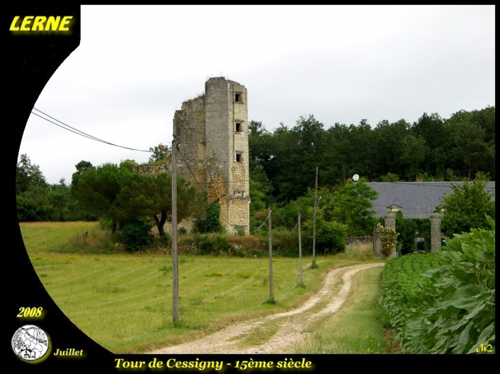 Tour de Cessigny - 15è siècle - Lerné