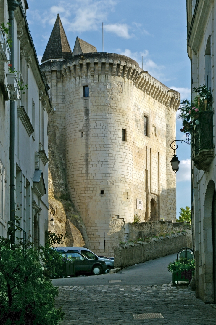 La Porte Royale. La Porte Royale est la seule issue permettant l’accès à la Citadelle.  Cette porte date des XIIème et XIIIème siècles et a été complétée au XVème siècle par un corps de bâtiment central et une terrasse à canons. - Loches