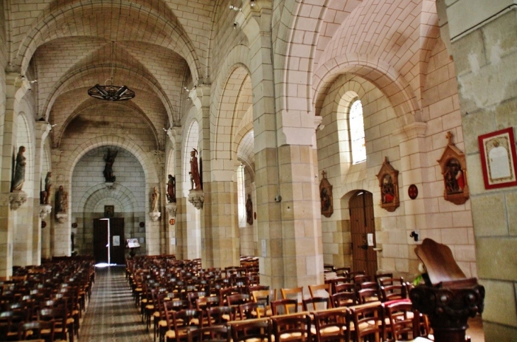 <église Saint-Gervais Saint-Protais - Manthelan