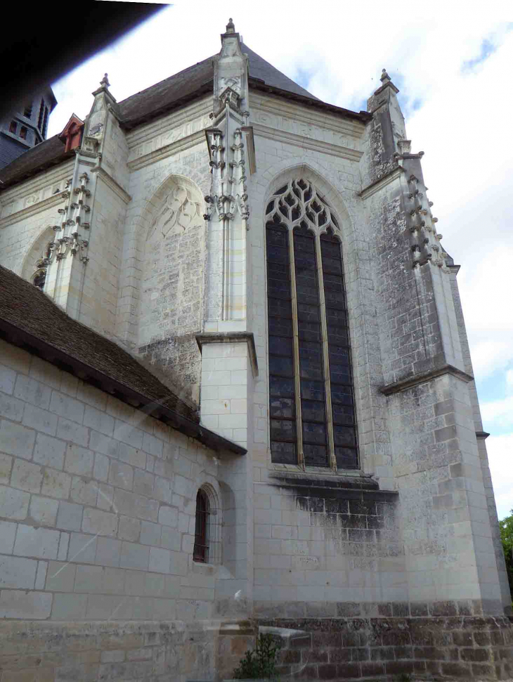Le chevet de l'église - Montrésor