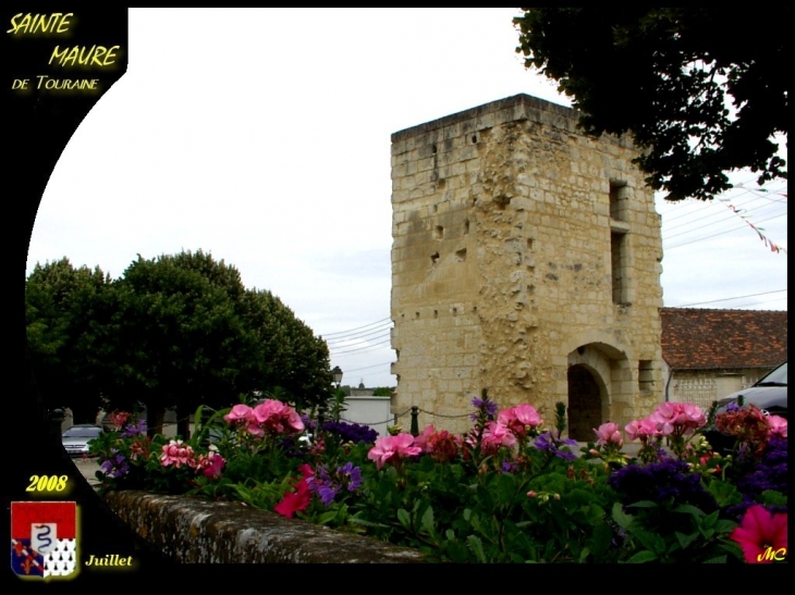 Porte d'entrée du château - Sainte-Maure-de-Touraine