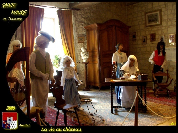Scène de la vie de château - Sainte-Maure-de-Touraine