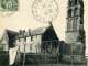 Abbaye de Déols (carte postale de 1907)