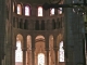 Eglise Abbatiale : le choeur, abside en cul de four.