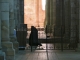Photo précédente de Fontgombault Moine en prière dans le collatéral de l'église Abbatiale.