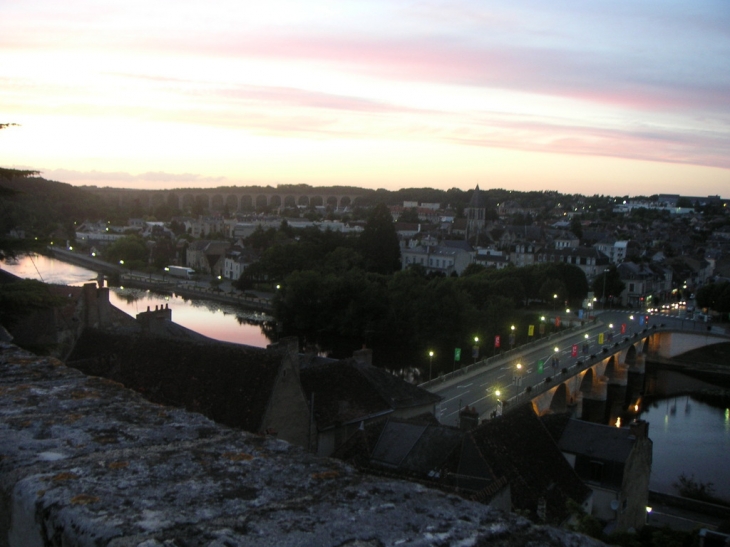 Vue de ville haute - Le Blanc