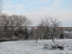 Photo suivante de Le Blanc Le viaduc du BLANC (Indre) sous la neige;