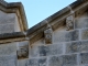 Photo suivante de Le Pont-Chrétien-Chabenet Eglise Notre Dame : modillons de la façade occidentale.