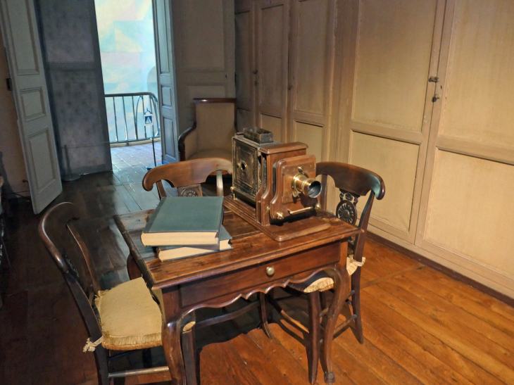  la maison de George Sand : le bureau - Nohant-Vic