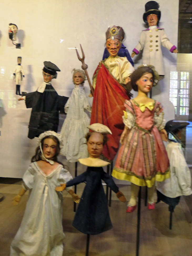 La maison de George Sand : las marionnettes de son fils Maurice - Nohant-Vic