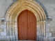 Photo suivante de Nuret-le-Ferron Le portail de l'église.