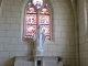 Photo suivante de Palluau-sur-Indre Eglise Saint Sulpice : petite chapelle latérale.