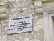 Photo suivante de Palluau-sur-Indre Plaque commémorative.