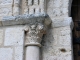 Photo suivante de Saint-Gaultier Chapiteau sculpté du portail de l'église Saint Gaultier.