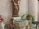 Photo suivante de Saint-Genou Eglise Saint Genou (ancienne abbatiale). Les fonts baptismaux.