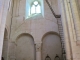 Eglise Saint Genou (ancienne abbatiale). L'échelle montant au clocher.