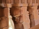 Photo suivante de Saint-Marcel Eglise Saint Marcel : détail des stalles avec Miséricorde en forme de grotesque.
