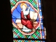 Photo suivante de Saint-Marcel Eglise Saint Marcel : vitrail de la chapelle axiale.