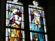 Photo suivante de Saint-Marcel Eglise Saint Marcel : vitraux, Sainte Catherine et sainte Madeleine (1920).