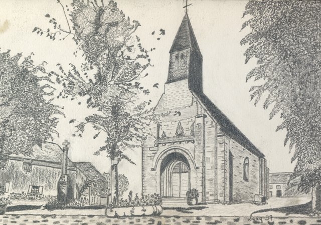 L'Église (par Suzy Davis) - Saint-Plantaire