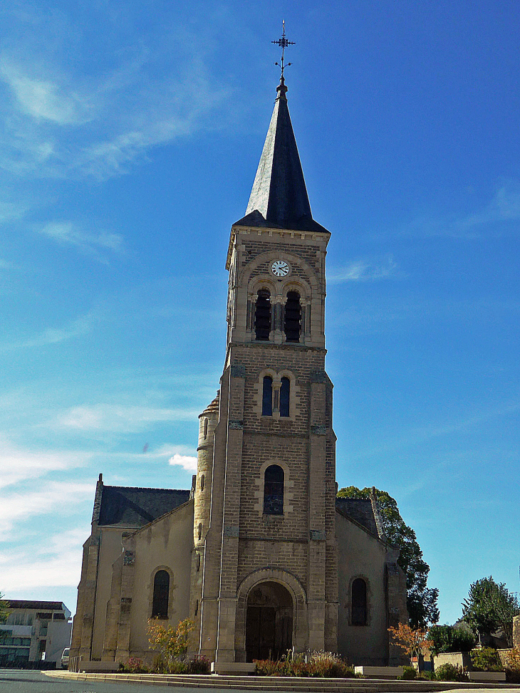 L'église - Sainte-Sévère-sur-Indre