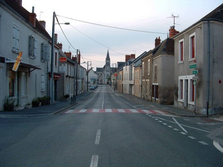 Rue du Général de Gaulle - Villedieu-sur-Indre