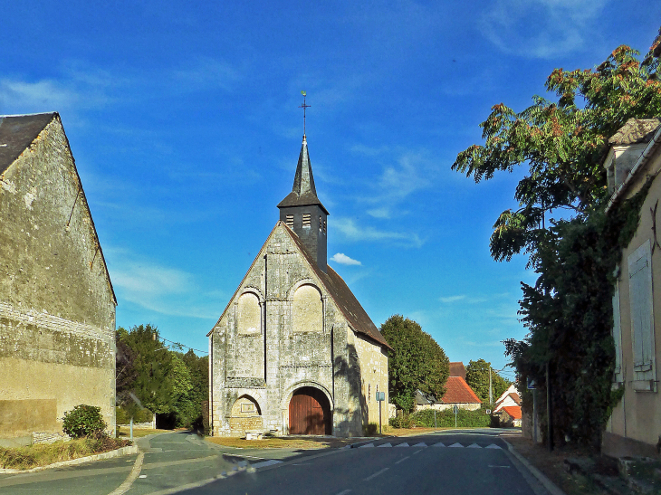 Vers l'église - Vouillon