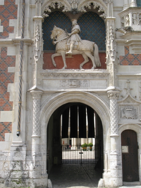 Entrée du chateau de Blois
