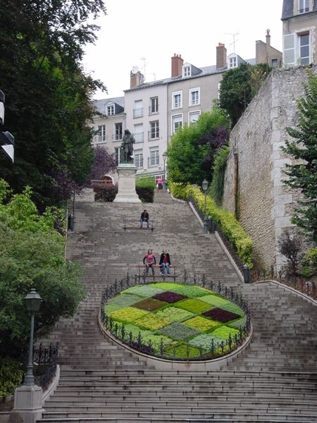 Escaliers Denis Papin - Blois