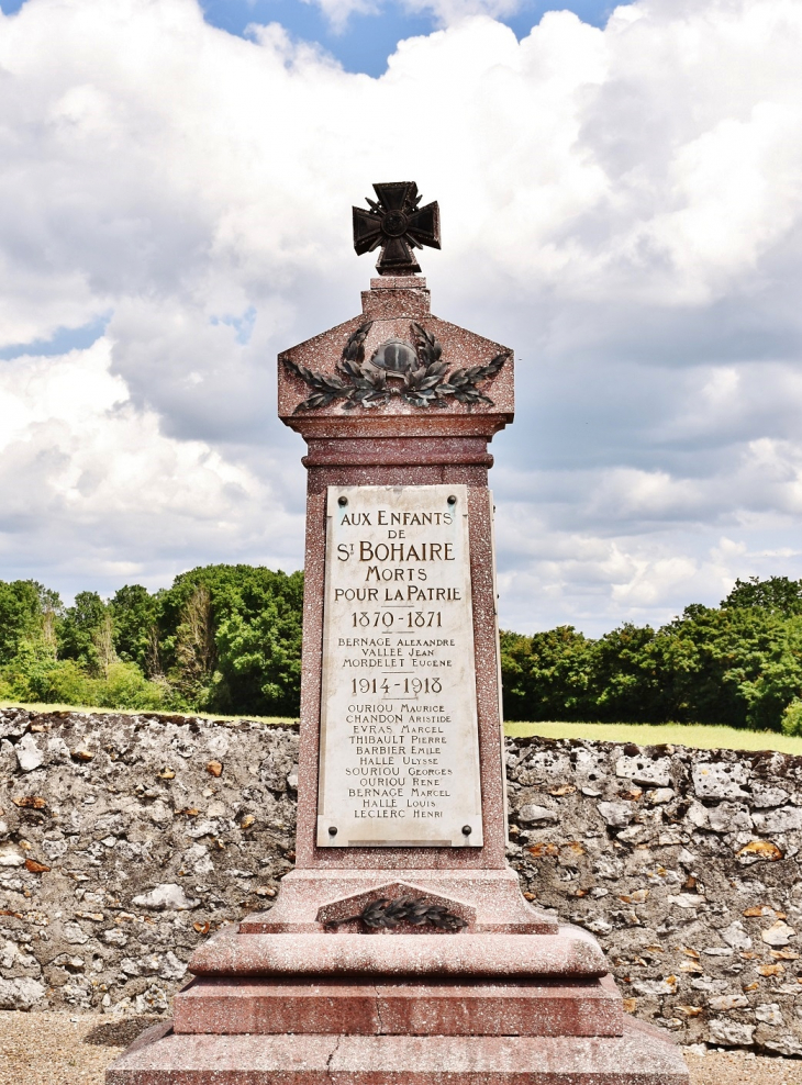 Monument-aux-Morts - Saint-Bohaire