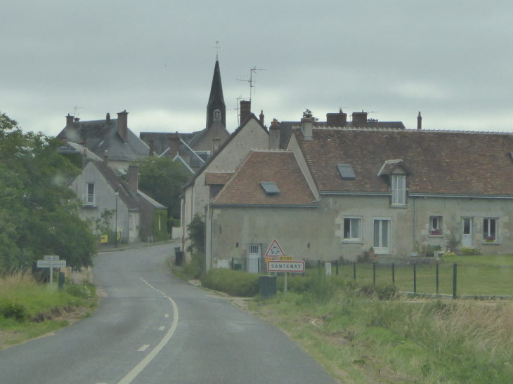 L'entrée du village - Santenay