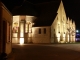 église d'Amilly pendant Noel