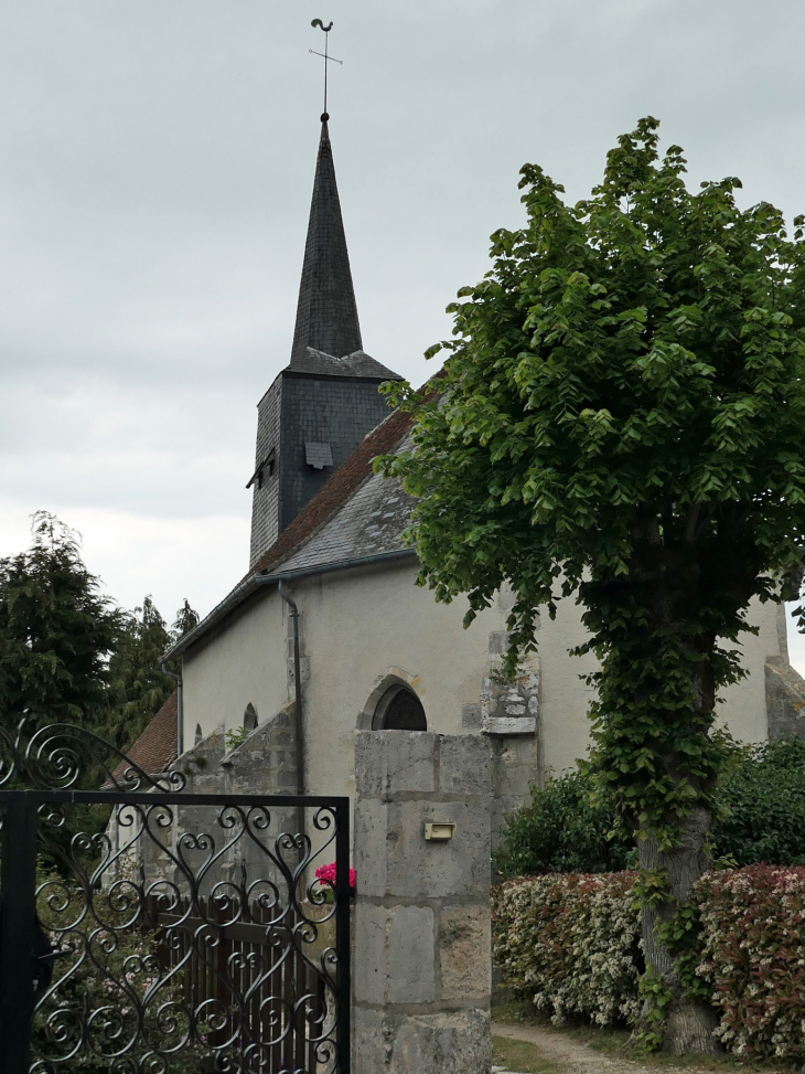 Derrière l'église - Boismorand