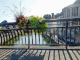 l'écluse vue  du pont sur le canal du Loing  