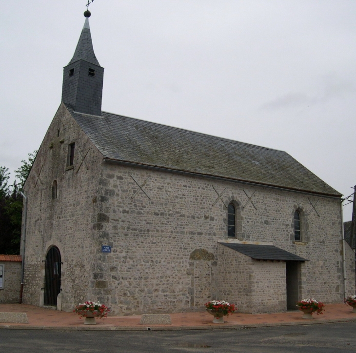 L'église - Léouville