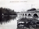 Bords du Loiret - Le Pont, vers 1905 (carte postale ancienne).