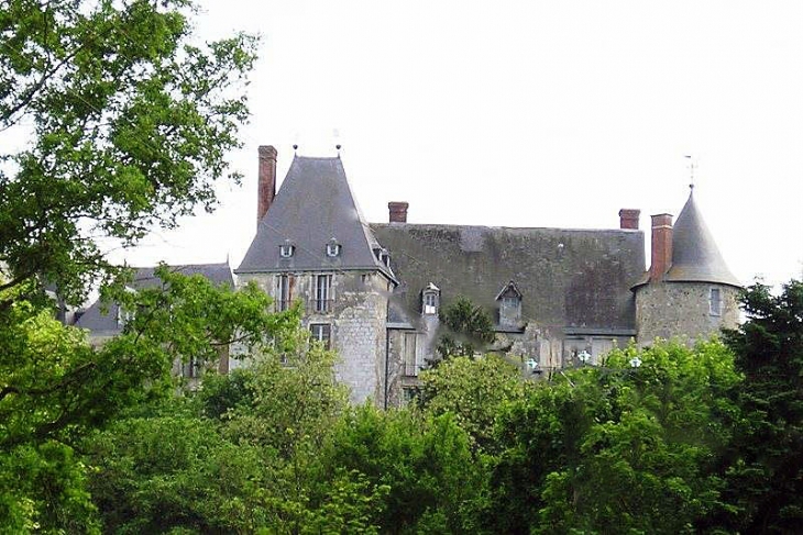 Vue sur le château - Saint-Brisson-sur-Loire
